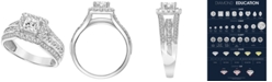 Macy's Diamond (1 1/2 ct. t.w.) Engagement Ring in 14K White Gold